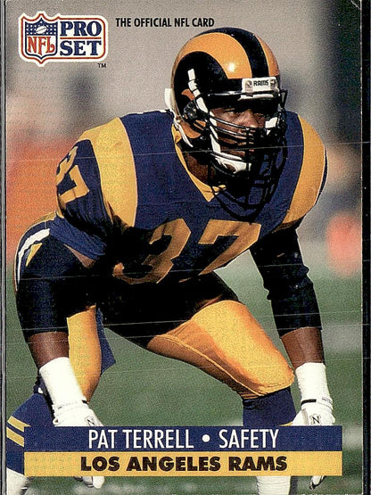 1991 Pro Set #558 Pat Terrell