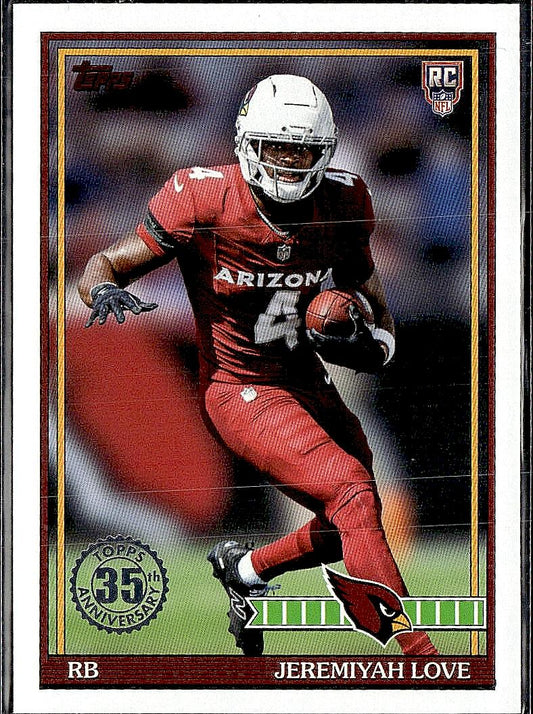 2026 Topps Flagship #91TR-9 Jeremiyah Love 1991 Topps Football Rookies
