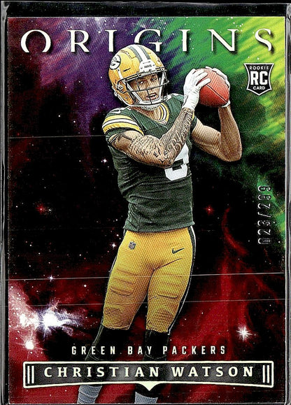 2022 Panini Origins #116 Christian Watson Red #/299