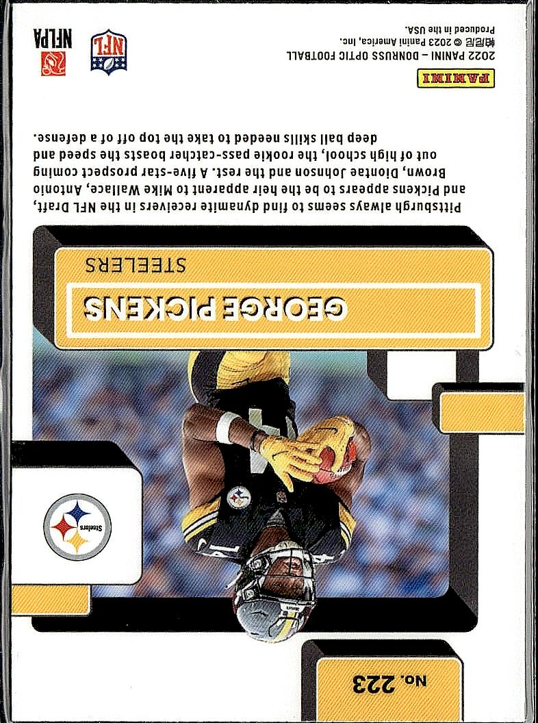 2022 Donruss Optic #223 George Pickens