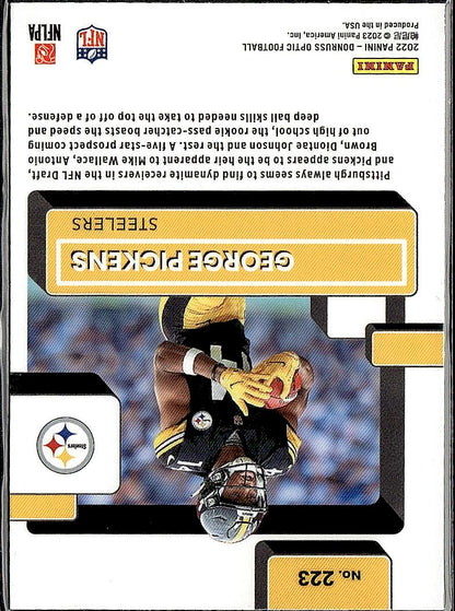 2022 Donruss Optic #223 George Pickens