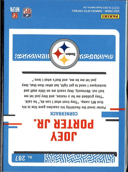 2023 Donruss Optic #287 Joey Porter Jr.