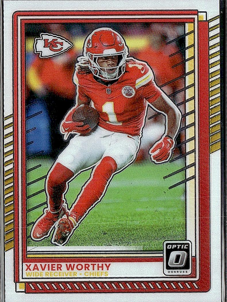 2025 Donruss Optic #123 Xavier Worthy