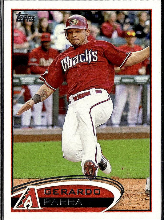 2012 Topps #624 Gerardo Parra