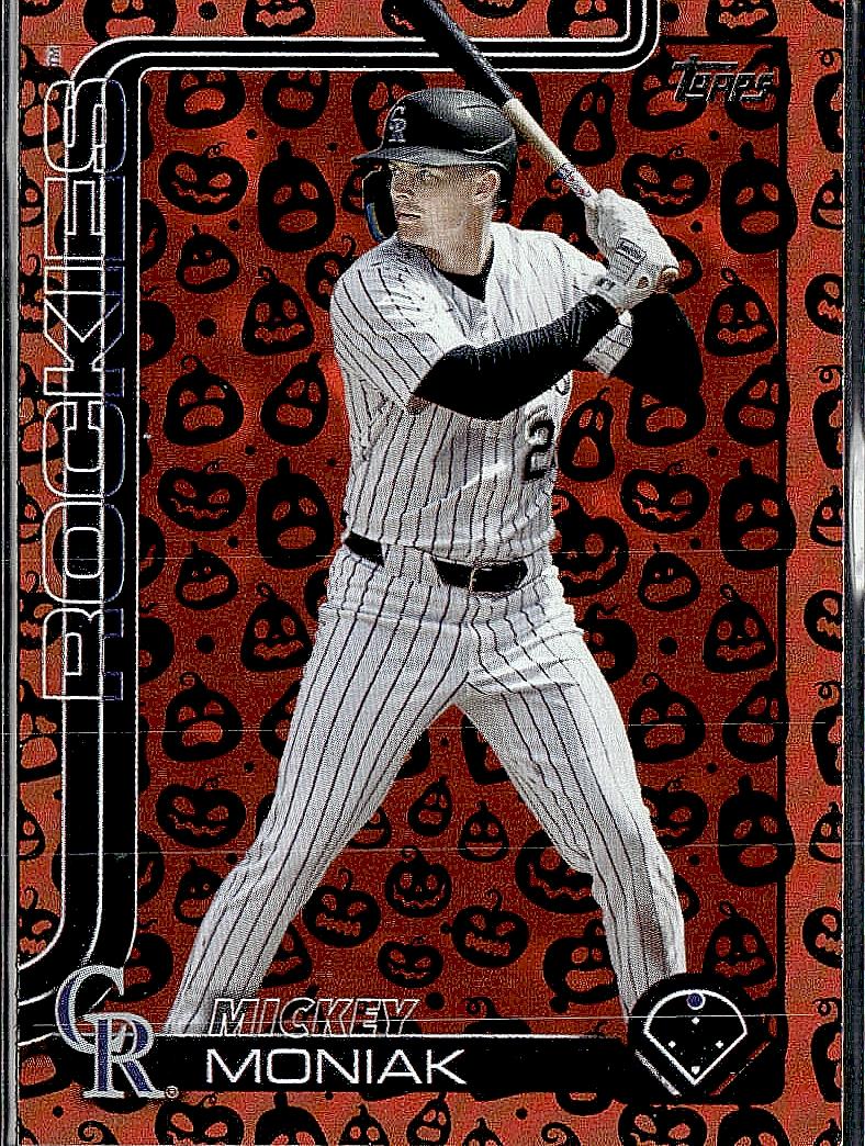 2025 Topps Update #US246 Mickey Moniak Holiday Jack O’Lanterns