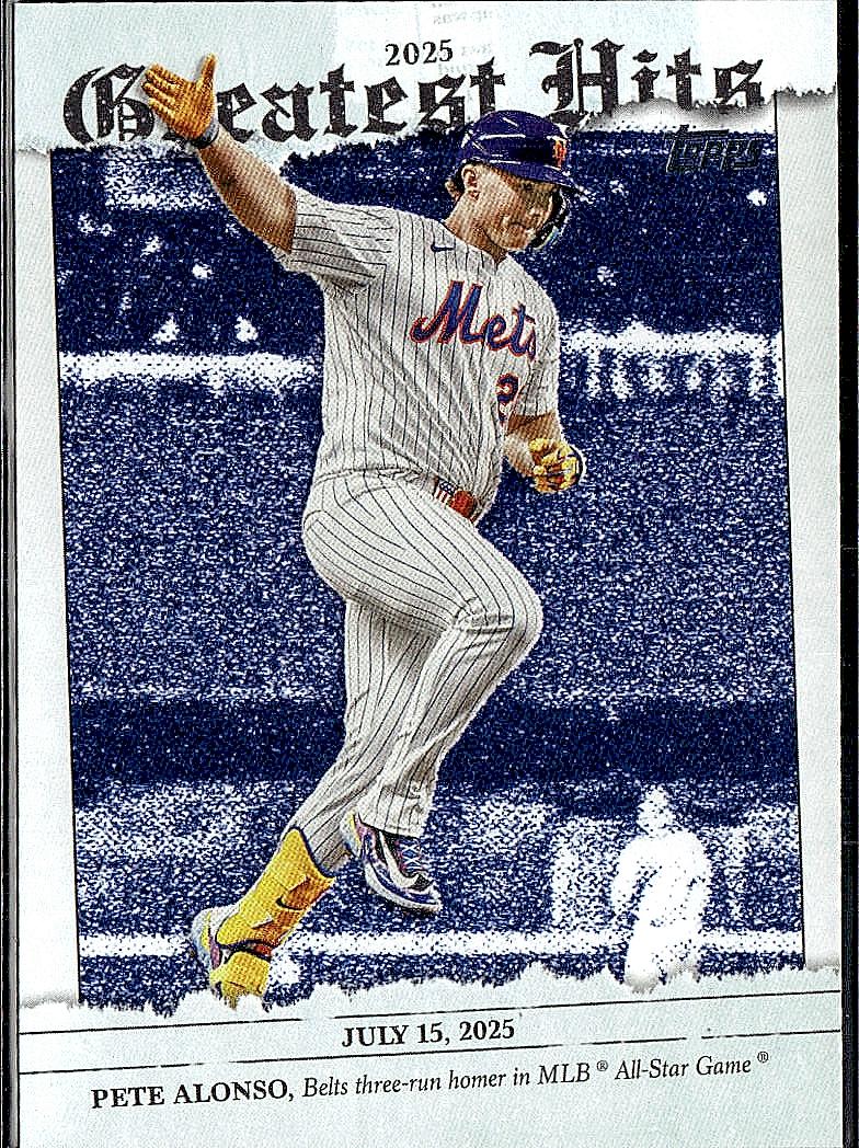 2026 Topps #GH-28 Pete Alonso 2025 Greatest Hits