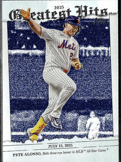 2026 Topps #GH-28 Pete Alonso 2025 Greatest Hits