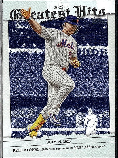 2026 Topps #GH-28 Pete Alonso 2025 Greatest Hits