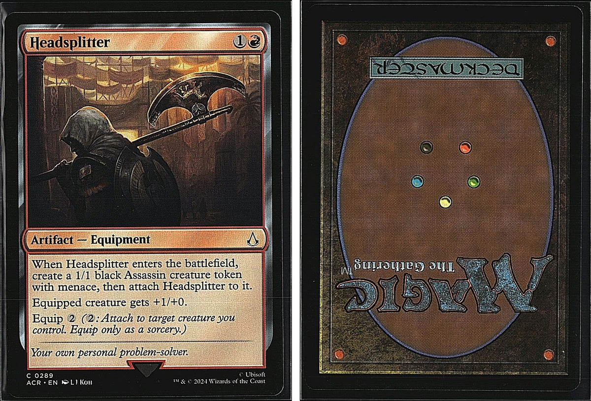 Front + Back scan