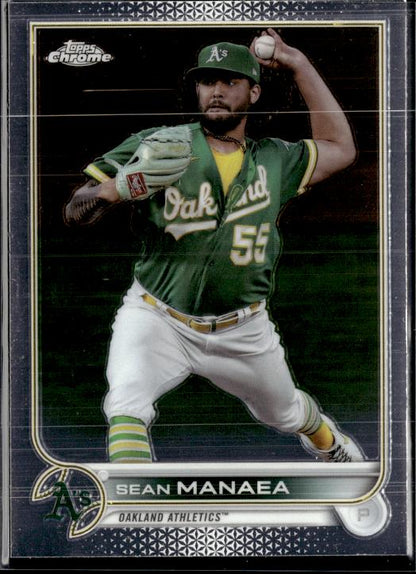 2022 Topps Chrome Sonic #217 Sean Manaea