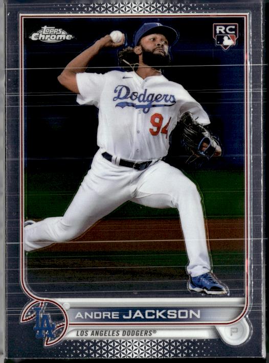 2022 Topps Chrome Sonic #121 Andre Jackson