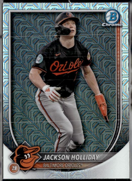 2025 Bowman #77 Jackson Holliday Chrome Mojo Refractor