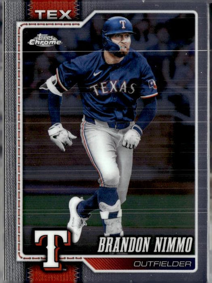 2026 Topps Chrome #101 Brandon Nimmo