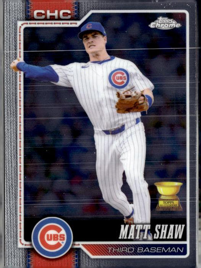 2026 Topps Chrome #271 Matt Shaw