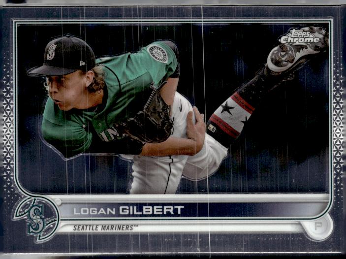 2022 Topps Chrome Sonic #211 Logan Gilbert