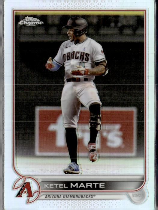 2022 Topps #275 Ketel Marte Rainbow Foil