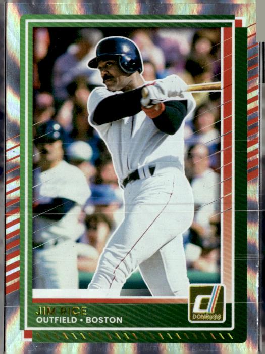 2025 Donruss #34 Jim Rice Laser