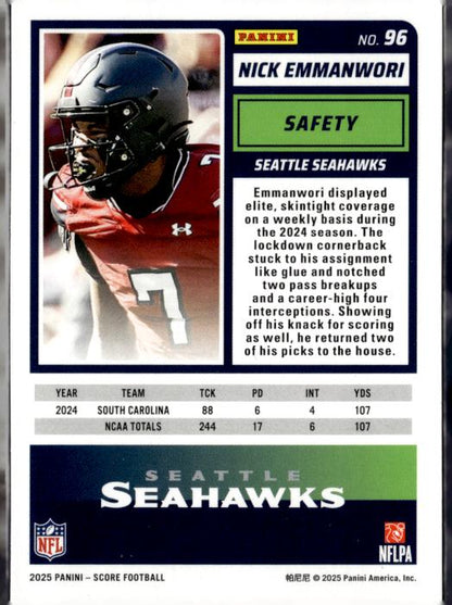 2025 Score-A-Treat #96 Nick Emmanwori