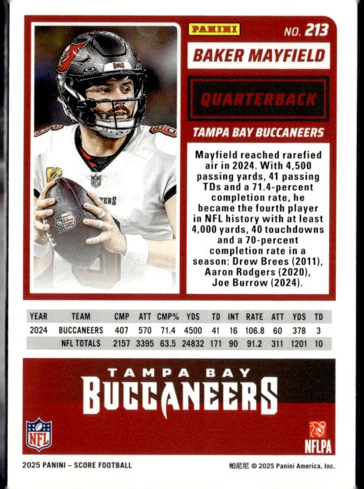 2025 Score-A-Treat #213 Baker Mayfield