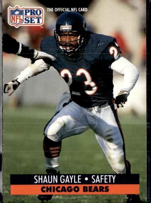 1991 Pro Set #455 Shaun Gayle