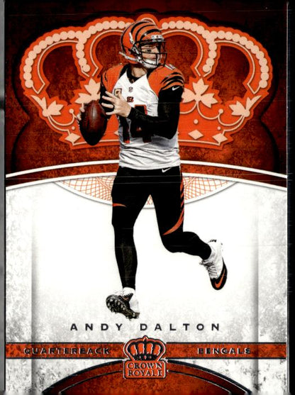 2017 Panini Crown Royale #4 Andy Dalton