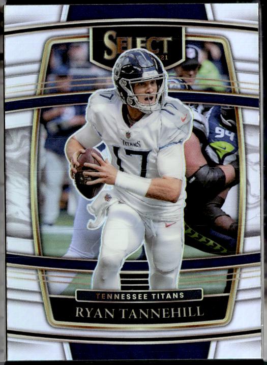 2021 Panini Select #33 Ryan Tannehill Silver Prizm