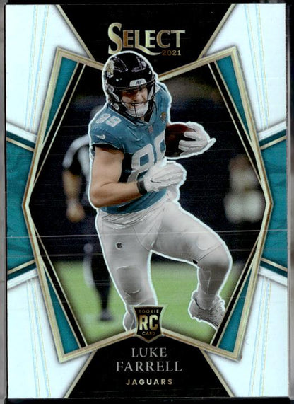 2021 Panini Select #194 Luke Farrell Silver Prizm
