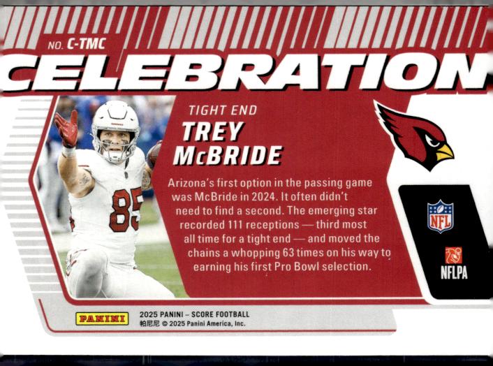 2025 Score #C-TMC Trey McBride Celebration