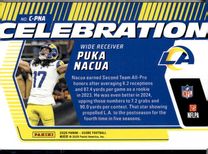 2025 Score #C-PNA Puka Nacua Celebration