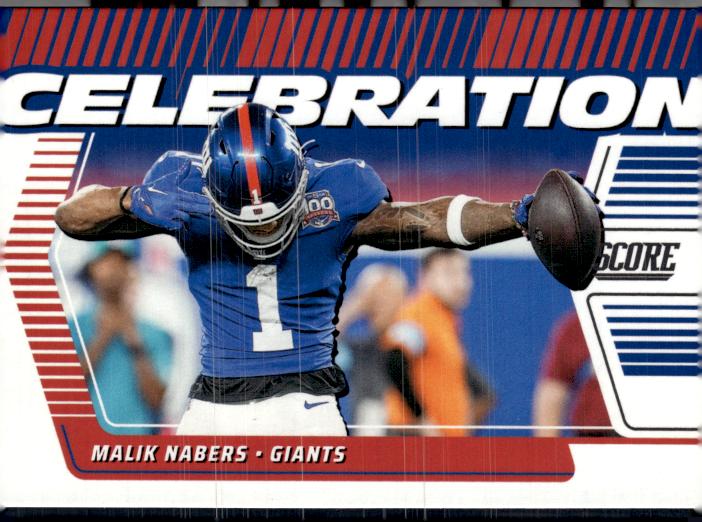 2025 Score #C-MNA Malik Nabers Celebration