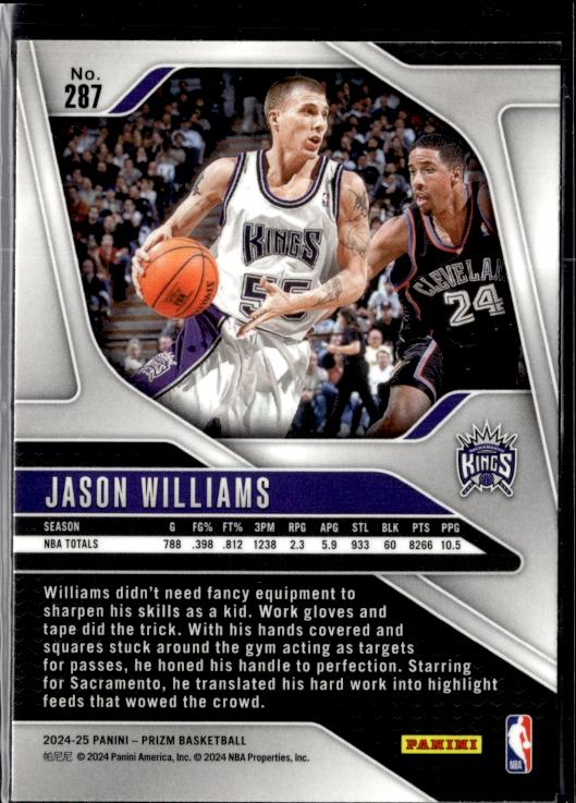 2024-25 Panini Prizm #287 Jason Williams