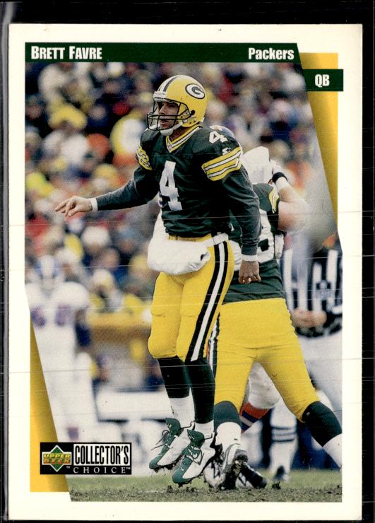 1997 Collector's Choice Green Bay Packers #GB5 Brett Favre