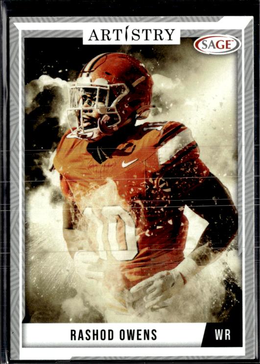 2024 SAGE Artistry #73 Rashod Owens Dark Blue-DO NOT USE