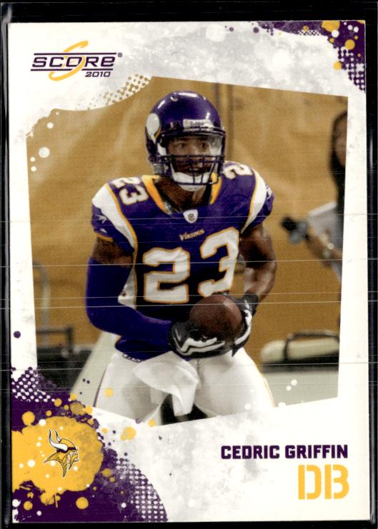 2010 Score #162 Cedric Griffin