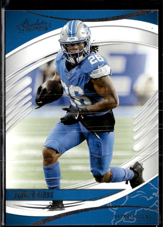 2025 Panini Absolute #91 Jahmyr Gibbs Green