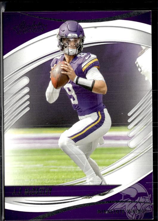 2025 Panini Absolute #100 J.J. McCarthy Retail