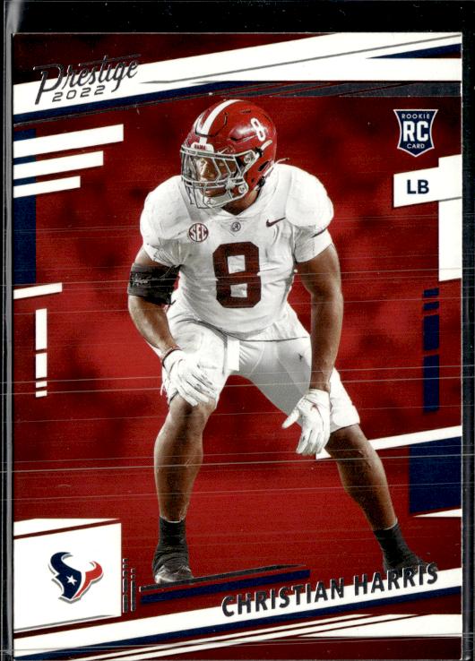 2022 Panini Prestige #356 Christian Harris Xtra Points Galaxy