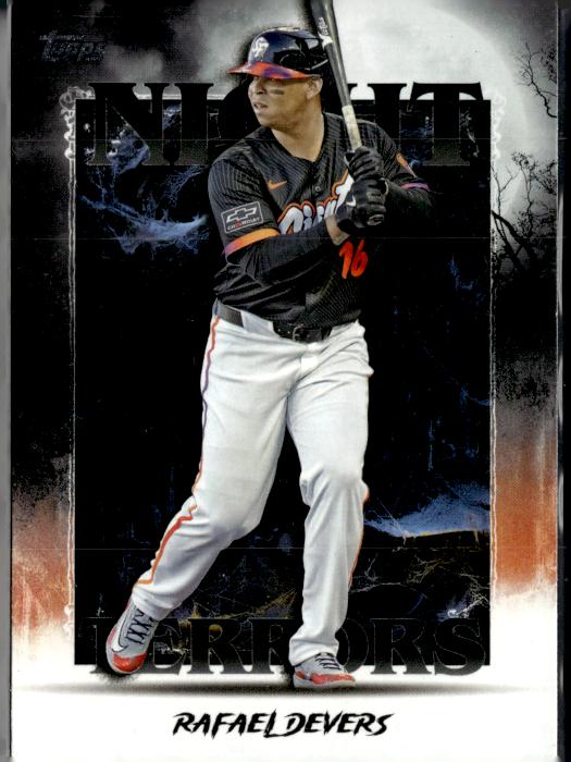 2025 Topps Update #NT-22 Rafael Devers Night Terrors