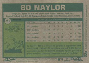 2026 Topps Heritage #256 Bo Naylor Chrome Refractors