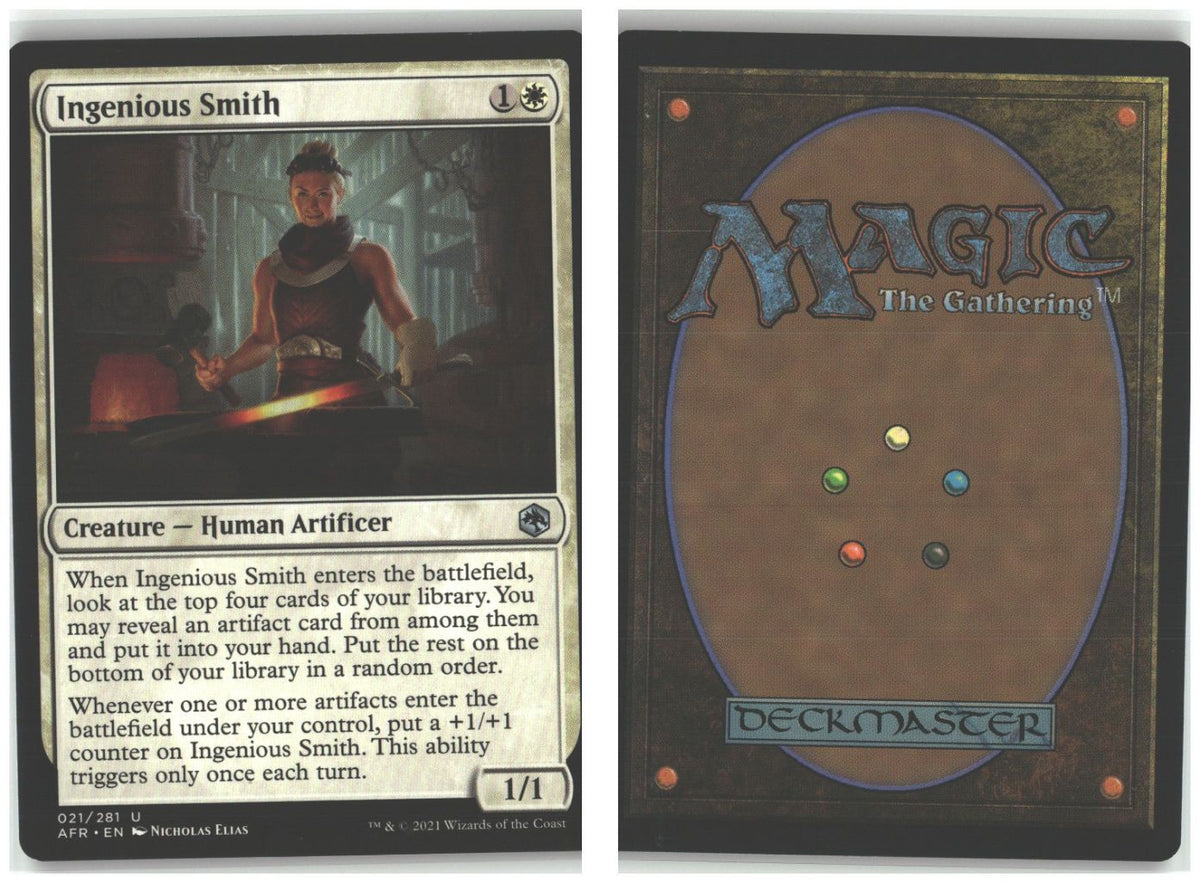 Front + Back scan