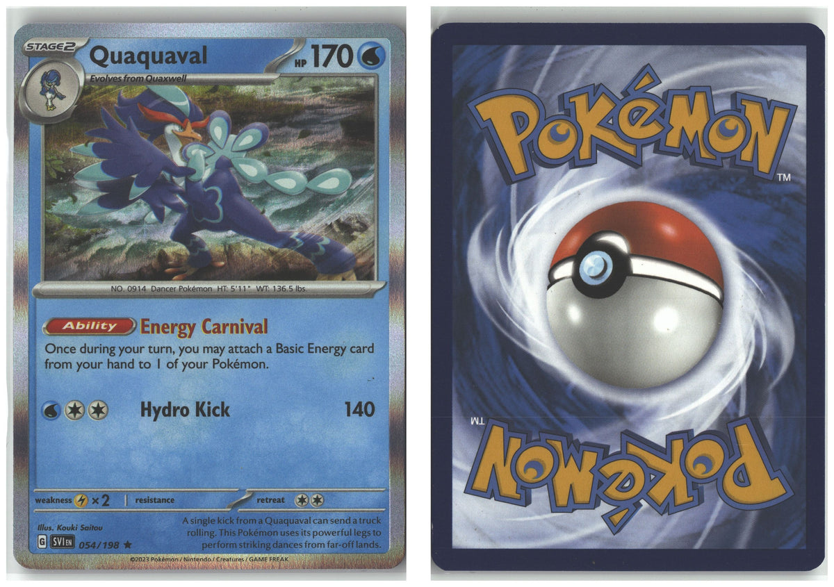 Front + Back scan
