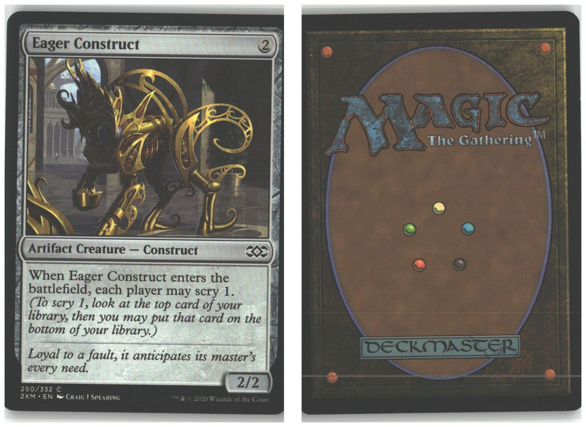 Front + Back scan