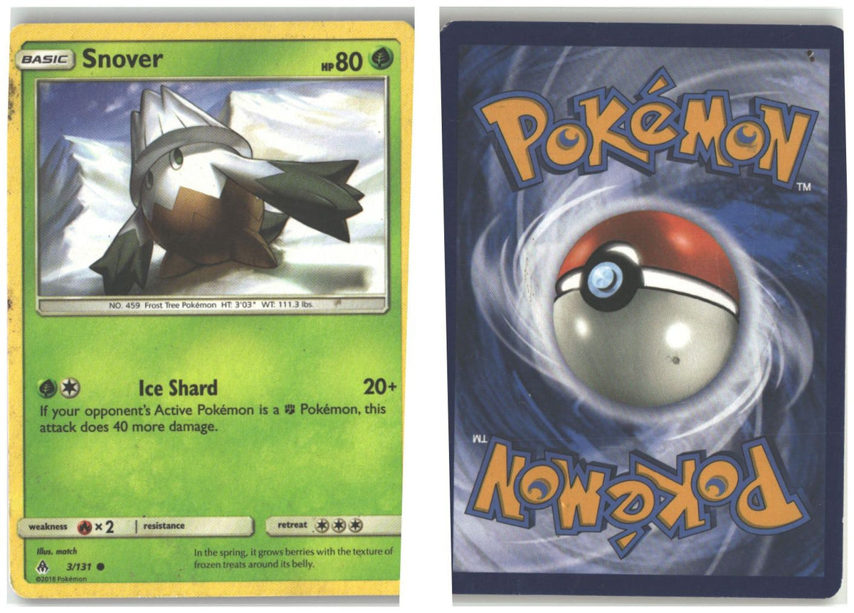 Front + Back scan