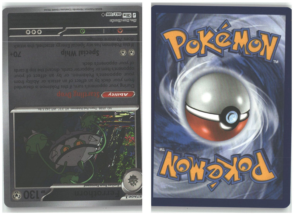 Front + Back scan