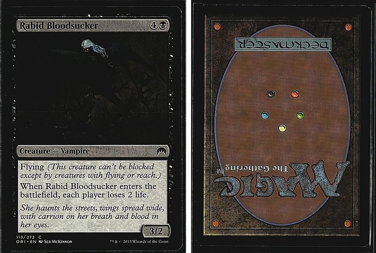 Front + Back scan