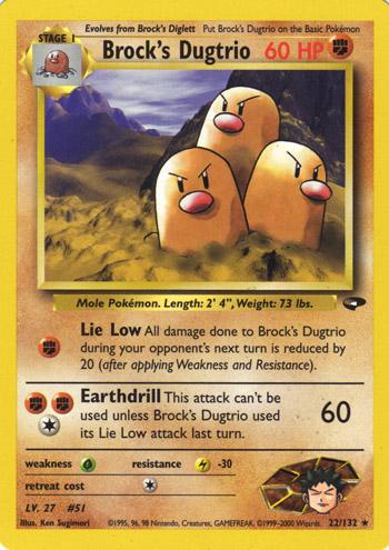 Brock's Dugtrio
