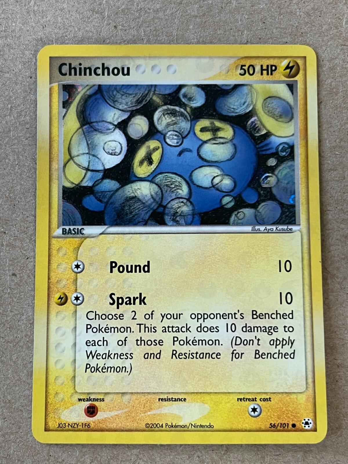 Chinchou - 56/101