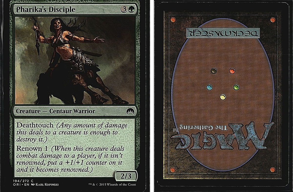 Front + Back scan