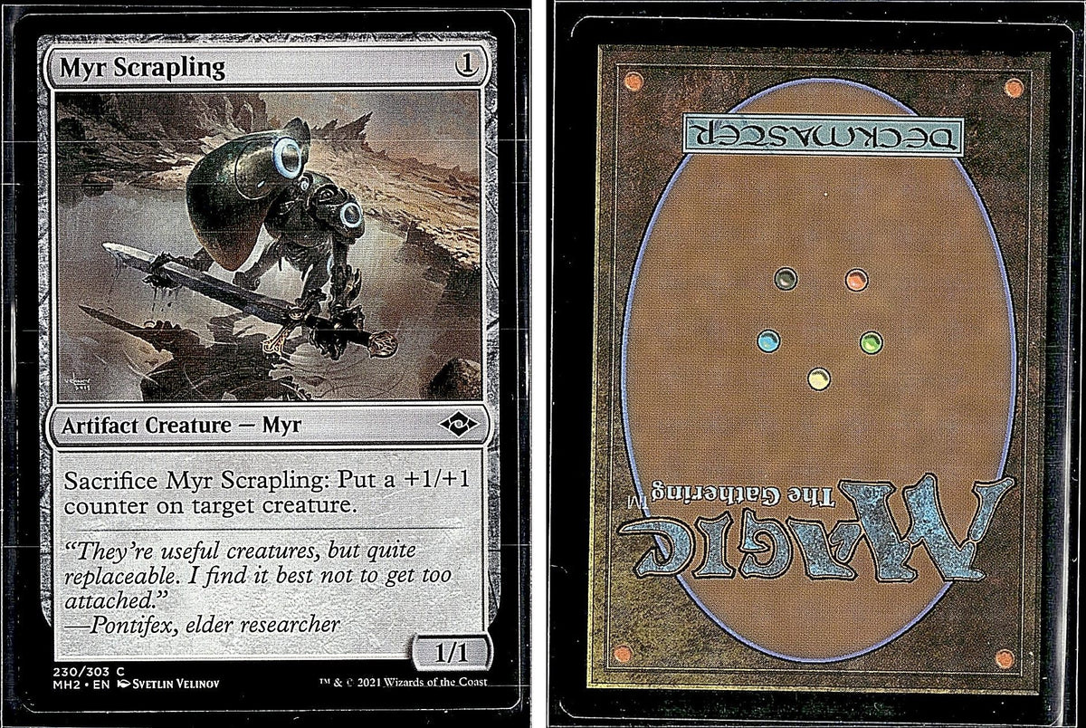 Front + Back scan