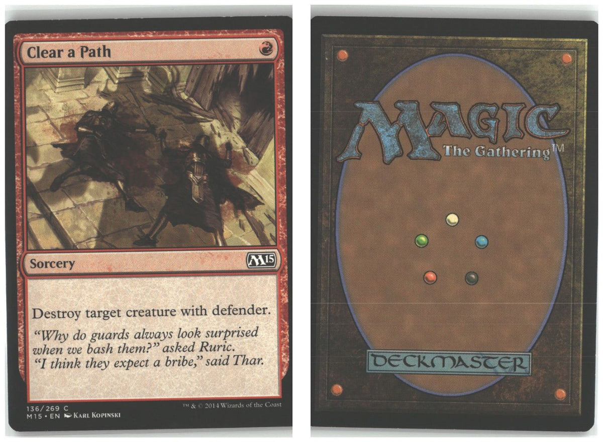 Front + Back scan